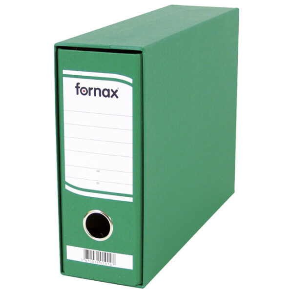 402934 Registrator A5 široki u kutiji Fornax zeleni
