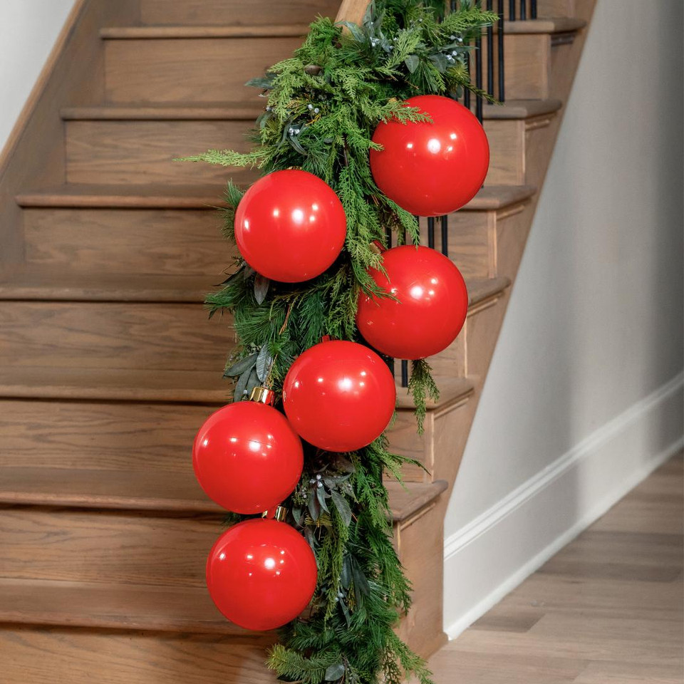 160293 Holiball Mini klasik crveni trio 20cm