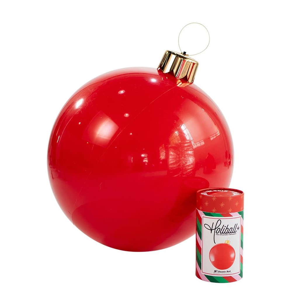 160248 Holiball božićna kugla 76cm crvena