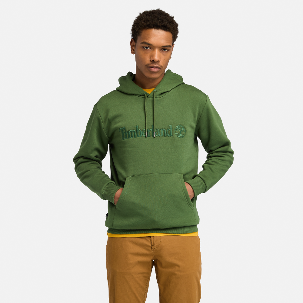 Timberland MUŠKA MAJICA S KAPULJAČOM EMBROIDERY TONAL zelena L