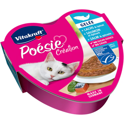 ALC85571 Vitakraft poesie s lososom i spinatim 85g